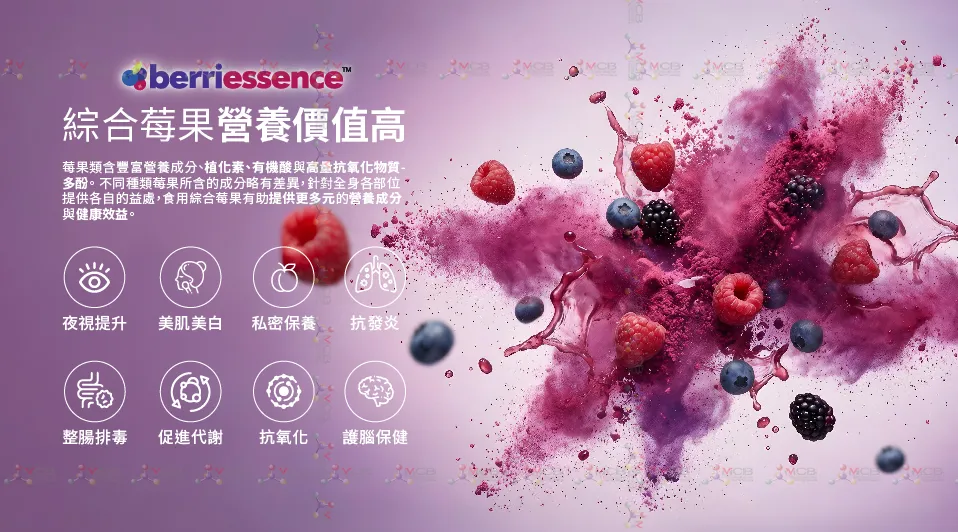 Berriessence™ 超級莓果發酵精華粉_介紹