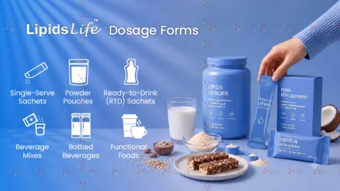 LipidsLife™ 微膠囊營養脂肪粉末_包裝方案